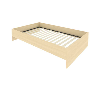 Кровать с ортопедическим основанием без изголовья Light С-К-120