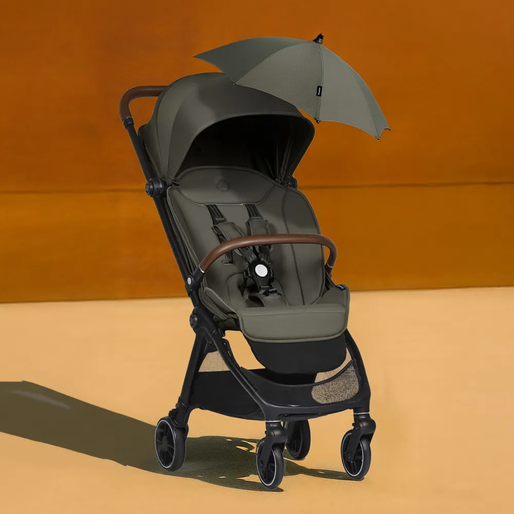 Коляска прогулочная для двойни Bumprider Connect.mini Forest Green