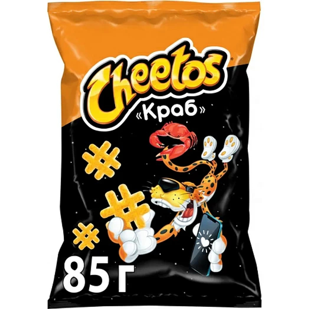 Кукурузные снеки 85г Cheetos Краб