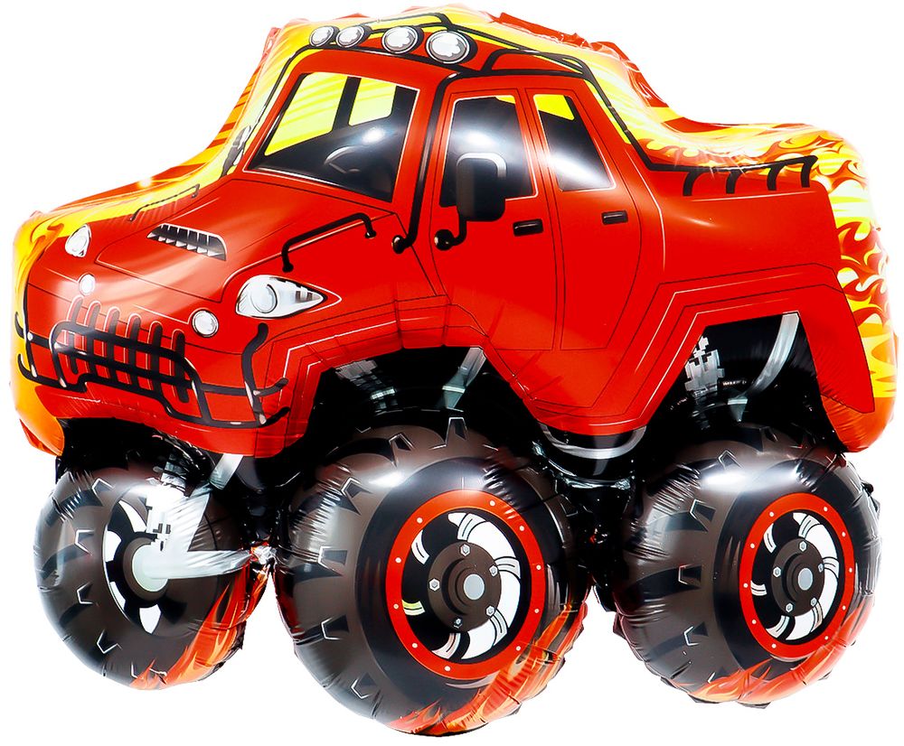 Шар (35&#39;&#39;/89 см) Фигура, Джип Монстр-Трак, 1 шт.