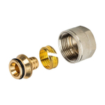 Соединение резьбозажимное STOUT - 16x2.2 x 3/4" (для трубы 16x2.2)