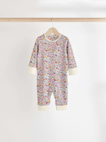 Комбинезон / Cлип для малышей Next K79-493, 4 шт., Молочный, Розовый, Сиреневый