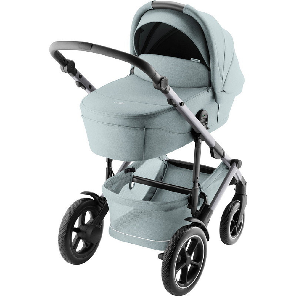 Коляска 3 в 1 Britax Roemer Smile 5Z Style и автокресло Baby-Safe Pro Style Sage green Harbor Blue