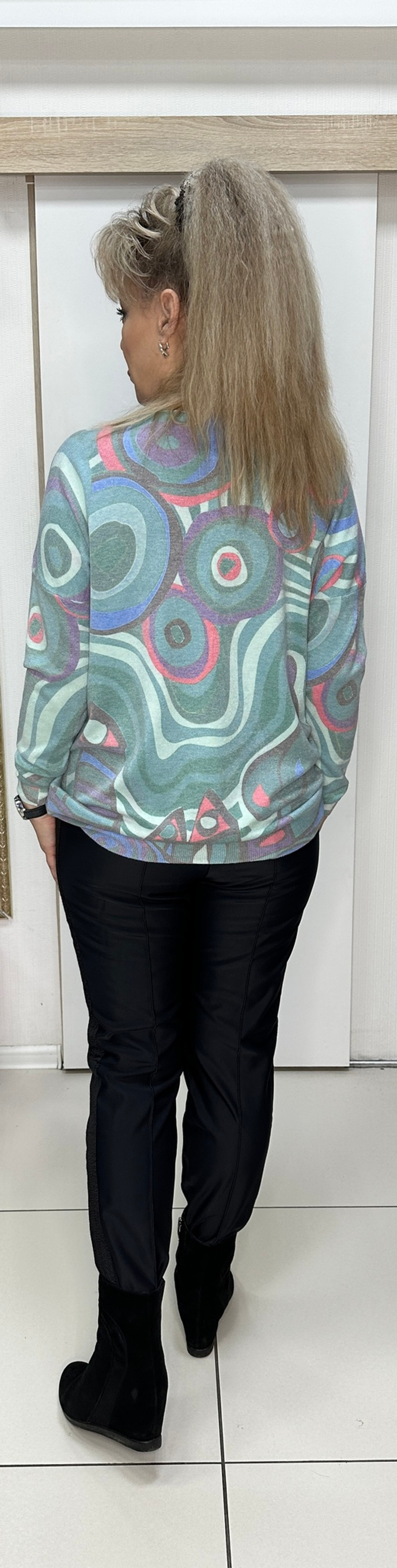 Черные брюки - легинсы, утепленные, спортивные Sportalm Австрия