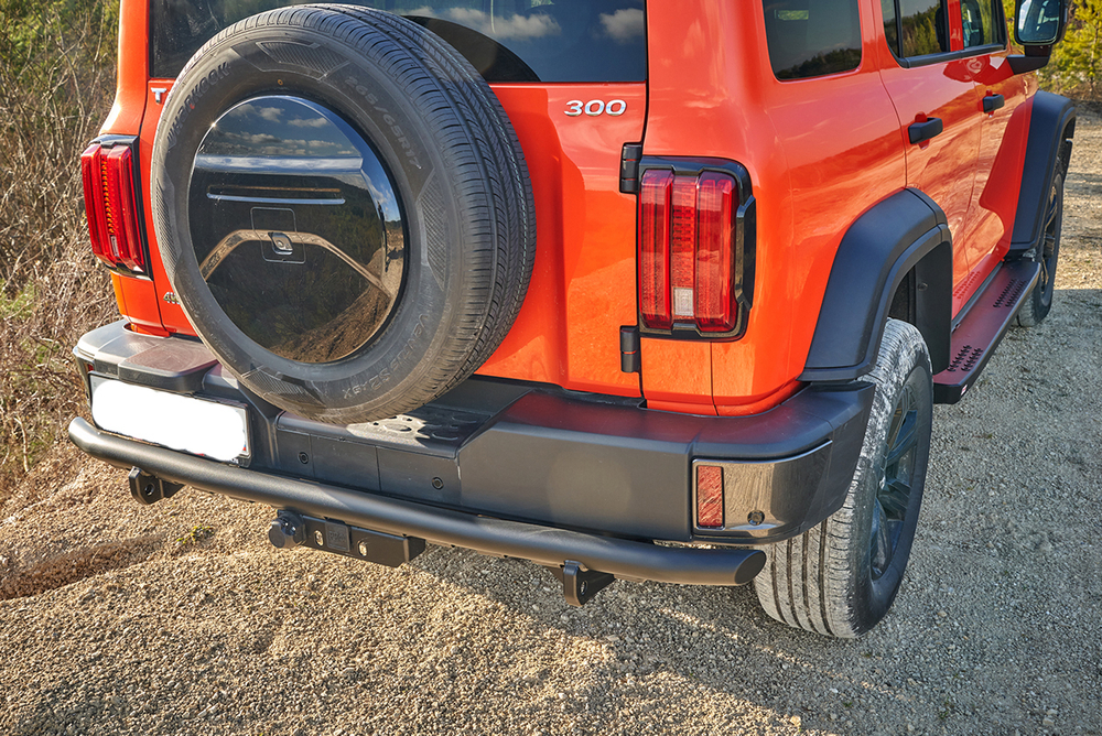 Бампер задний силовой/защита штатного бампера TANK 300 с возможностью установки фаркопа РИФ