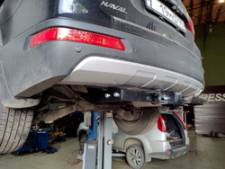 Фаркоп с элект. Smart, на Haval H6 FA 0240-E (c 2015 г.в.), M6(с 2023 г.в.) (паспорт и сертификат в комплекте) Бизон