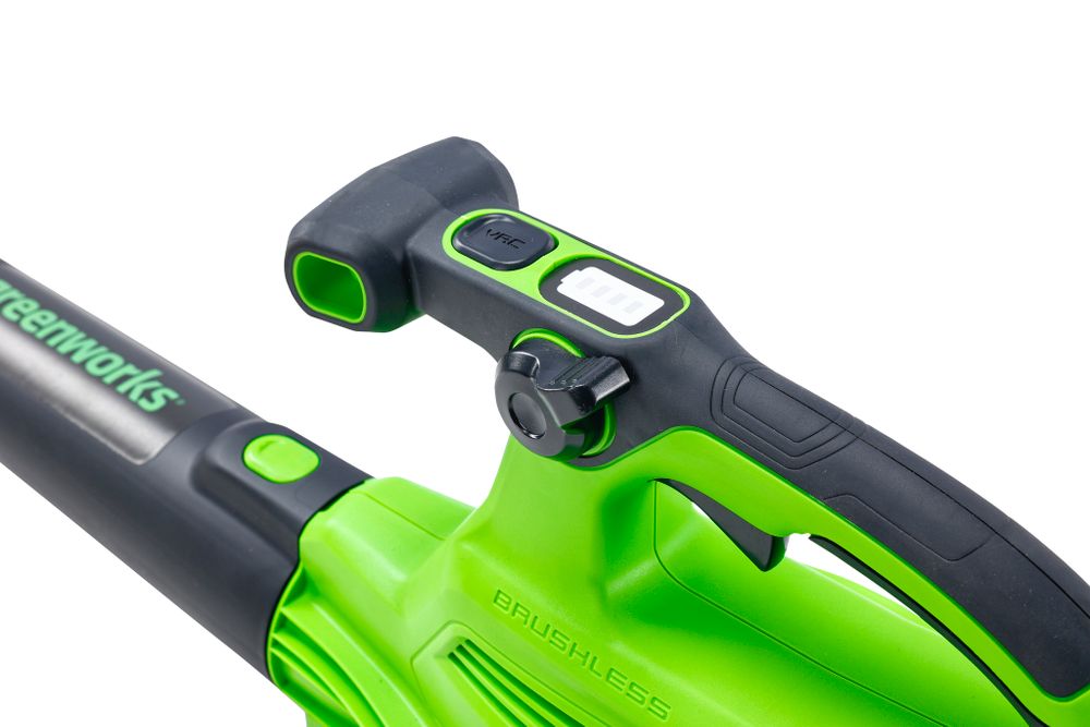 Аккумуляторный воздуходув пылесос Greenworks GD40BVK8, (2406907UH) ,40v, АКБ 8 А·ч и ЗУ