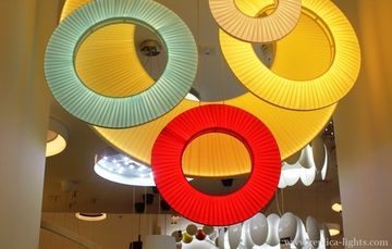 replica IRIS round  pendant by Dix heures dix ( violet  )