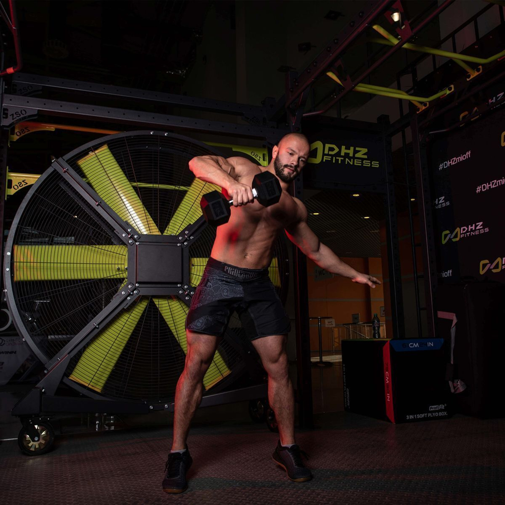 FS300 Вентилятор мобильный DHZ, для тренажерного и функционального зала