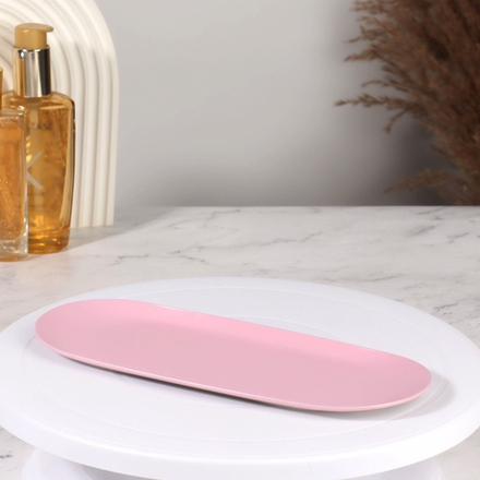 Подставка для хранения косметических принадлежностей, нержавеющая сталь, 22,9 × 9,7 × 0,7 см, цвет р