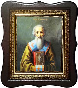 Лев I Римский Святитель. Икона на холсте.