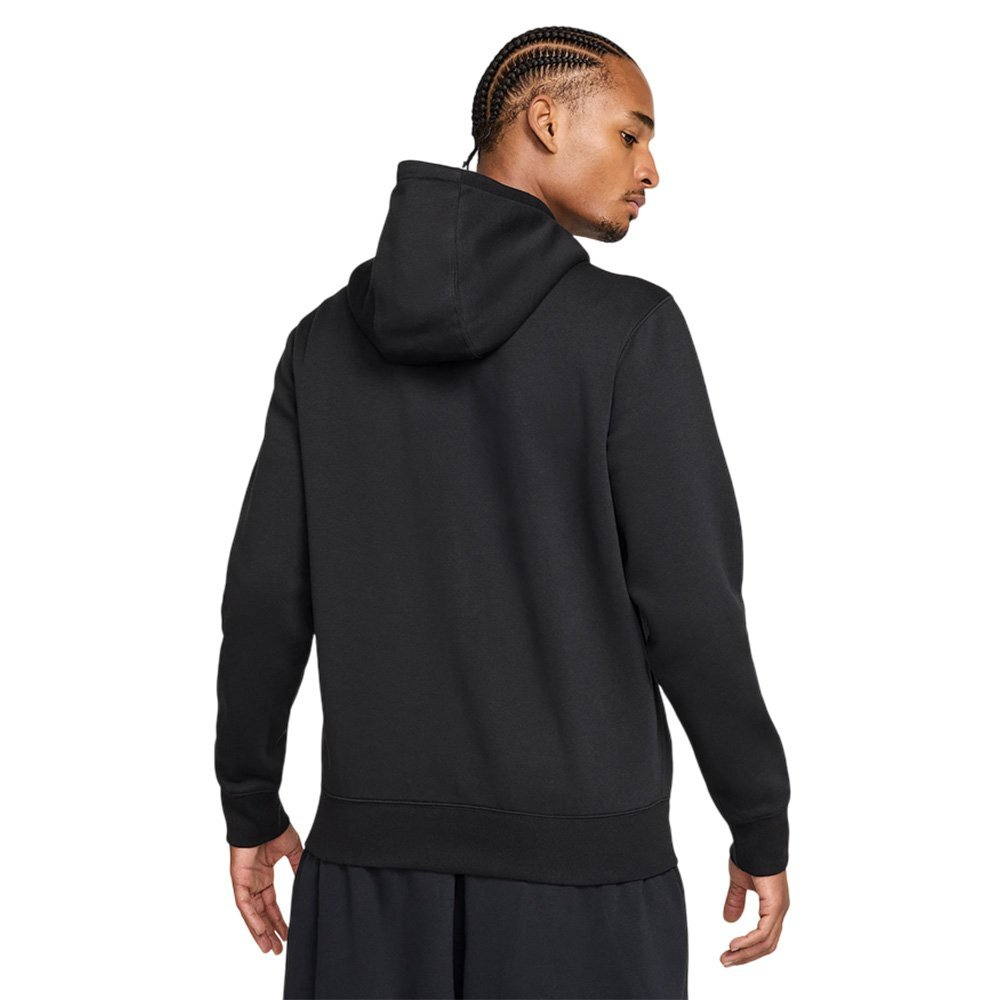 Баскетбольная толстовка Nike Club Black Sweatshirt