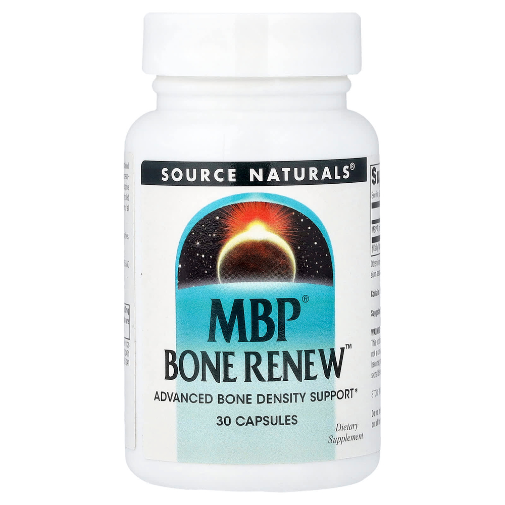 Source Naturals, MBP®, Bone Renew™, 40 мг, 30 капсул
