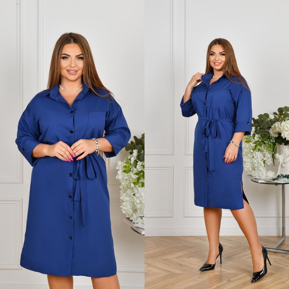 Платье-рубашка УК-3725-2 Фабрика Моды