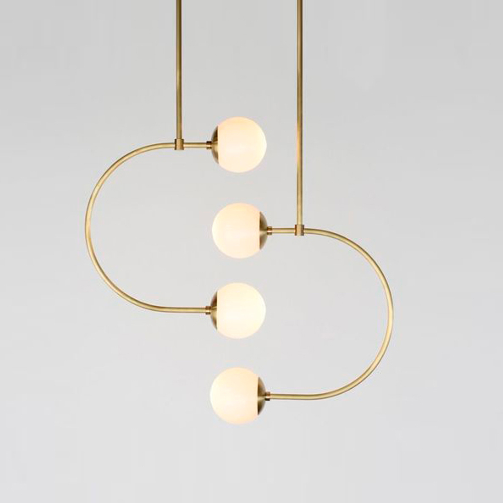 Pendant design lamp  C Light by Bower (Gold)