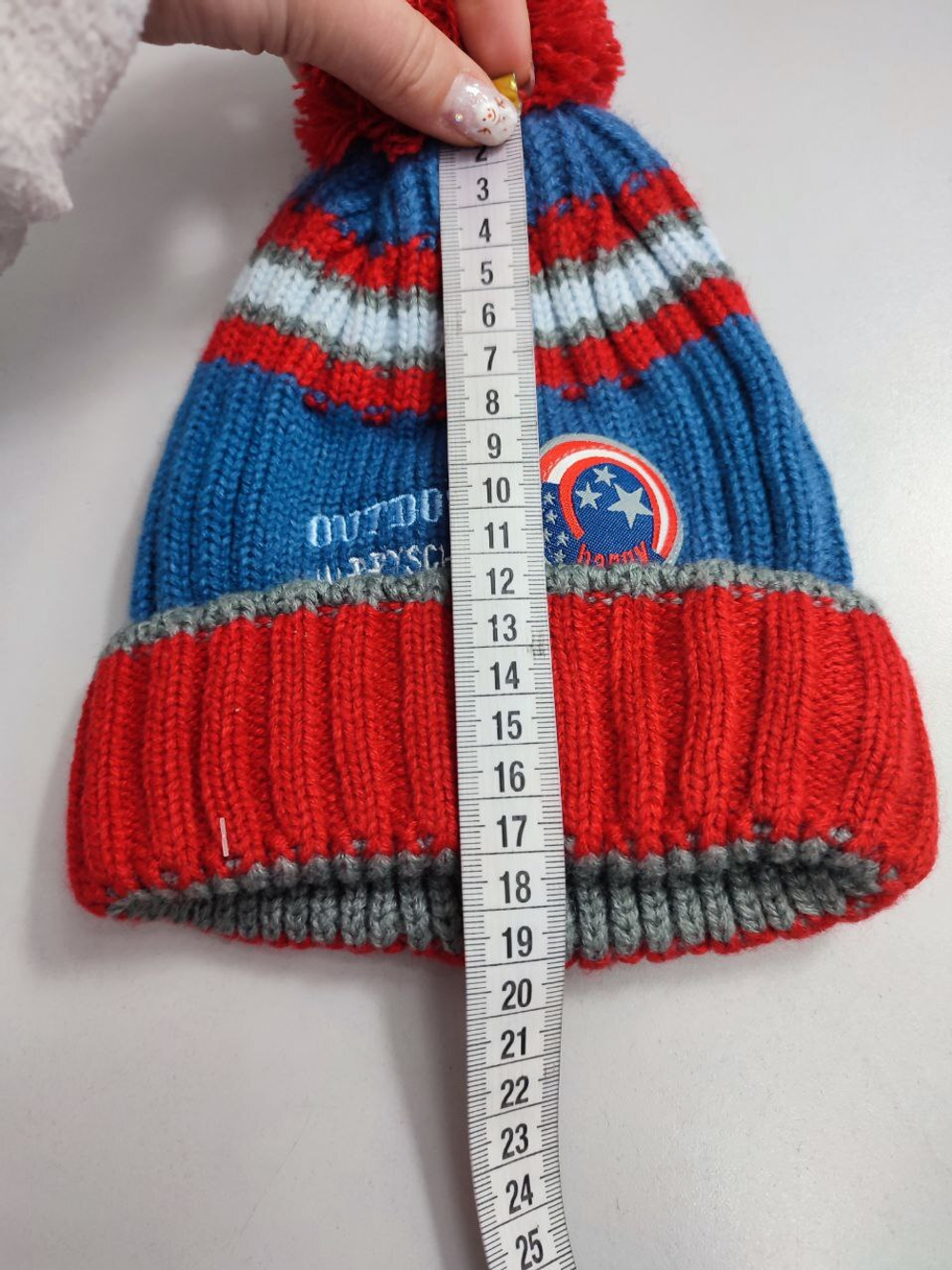 Шапка трикотажная на 1/1,5 года