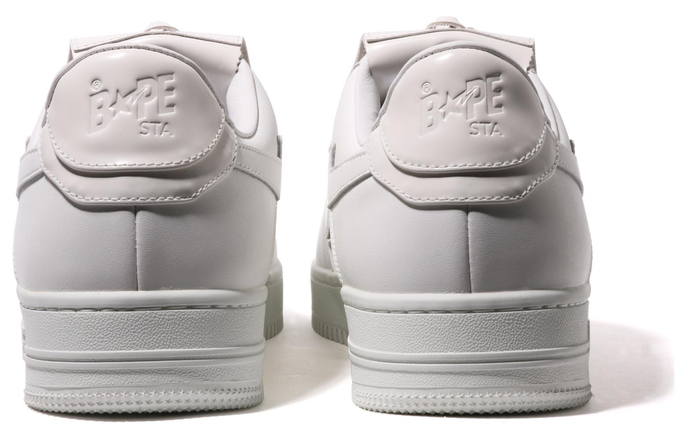 A Bathing Ape Bathing Ape Quilt Tassel Leather Sneakers