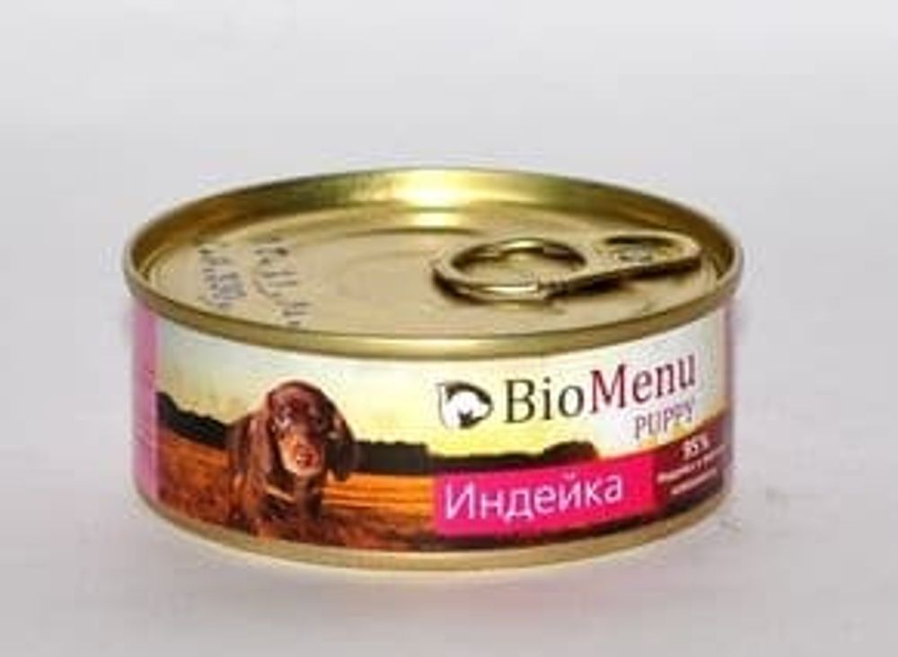 BioMenu PUPPY Консервы д/ЩЕНКОВ Индейка 100гр BioMenu PUPPY Консервы д/ЩЕНКОВ Индейка 100гр