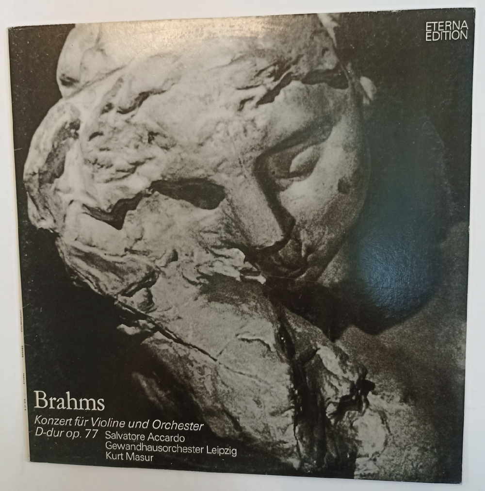 Brahms, Salvatore Accardo, Gewandhausorchester Leipzig, Kurt Masur Konzert Fur Violine Und Orchester D dur Op 77