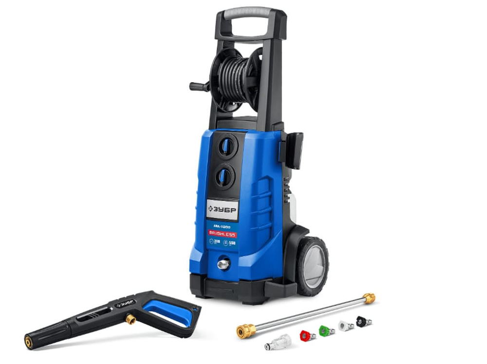 Автомойка ЗУБР 200Атм 2600Вт Профессионал Х