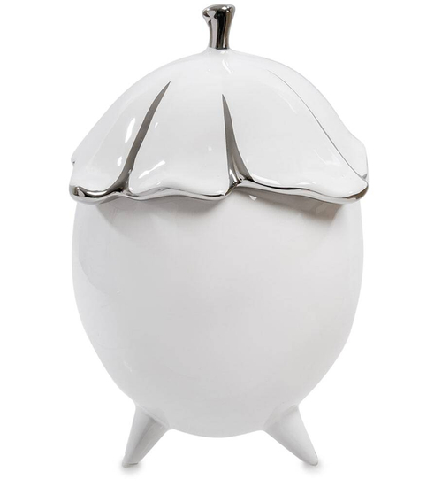 Декоративная ваза с крышкой