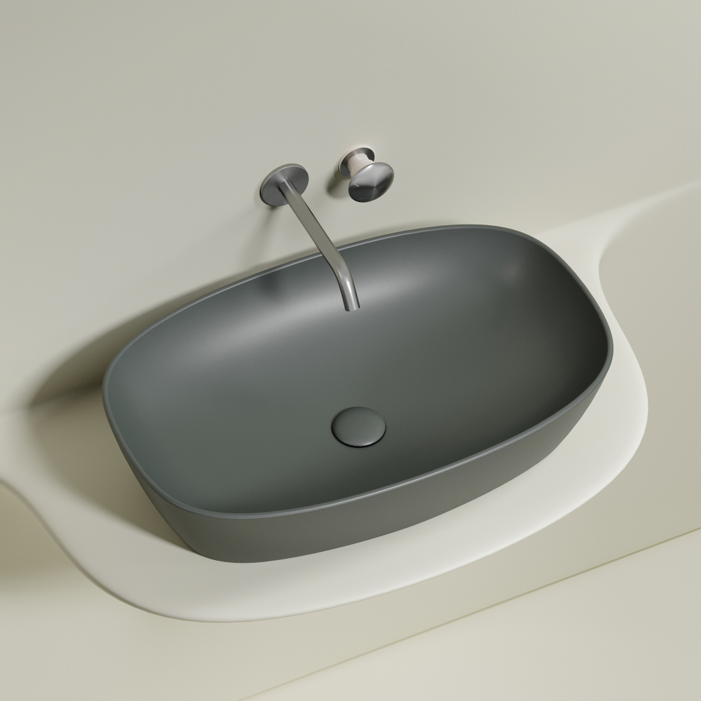 Раковина Ceramica Nova Element 60 см CN6049MH антрацит