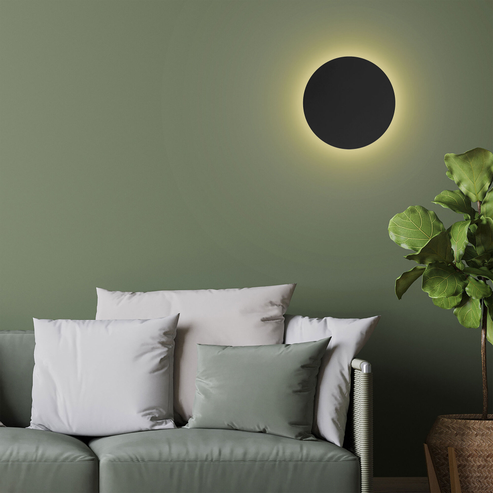 Настенный светильник 6013 Luna Black