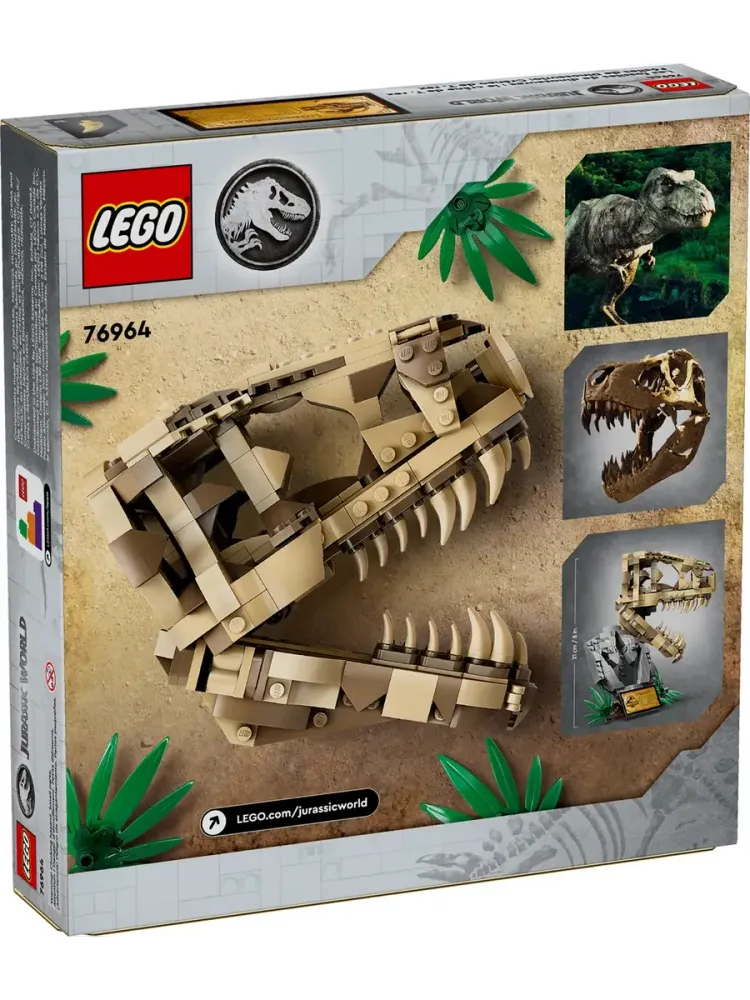 Конструктор Jurassic World 76964 Череп тираннозавра