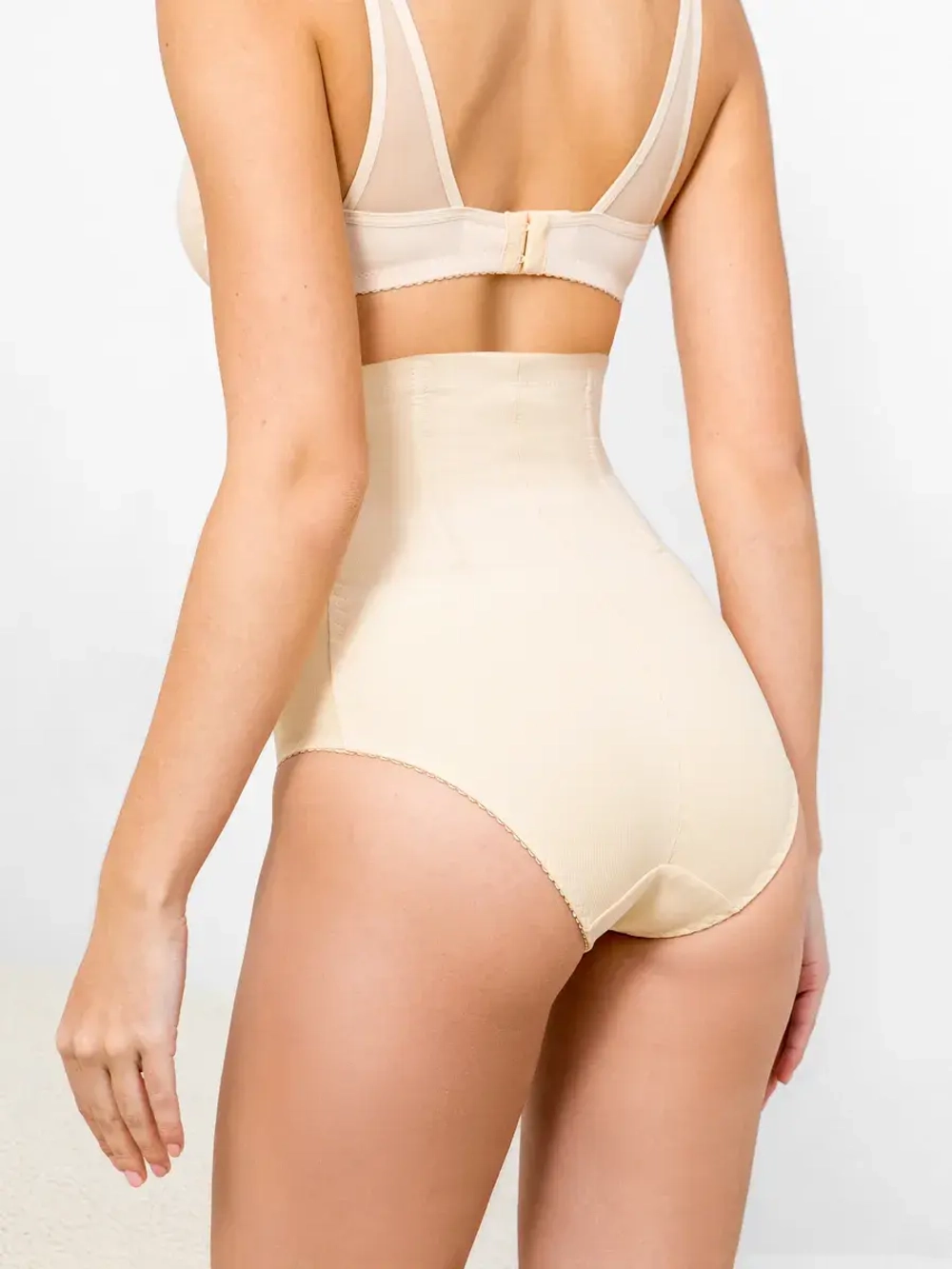 Послеродовой бандаж трусы 1346 бежевый