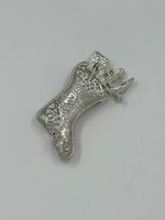 Брошь Рождественский сапожок