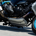 Алюминиевая защита картера Royal Enfield, серебристого цвета, арт. KXA00479