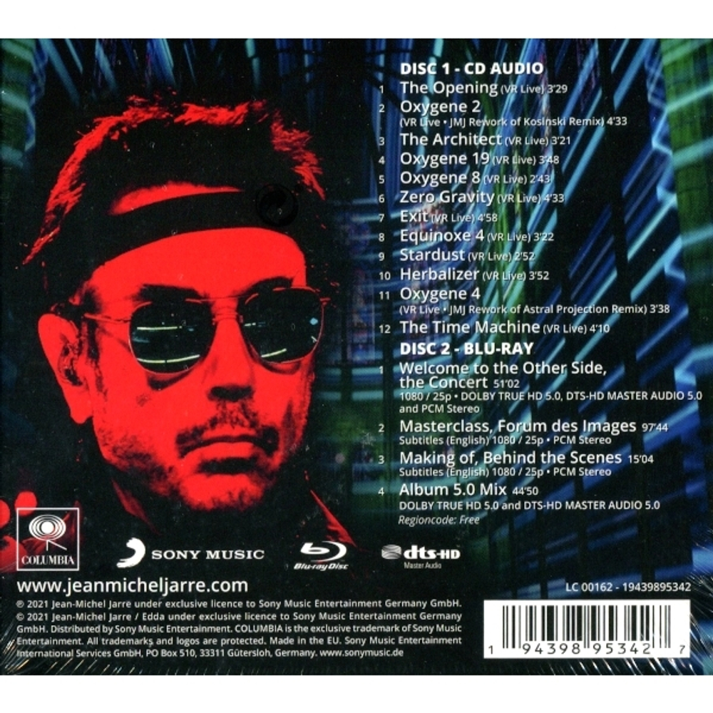 Jean-Michel Jarre / Welcome To The Other Side (Live In Notre-Dame VR)(Limited Edition)(CD+Blu-ray)