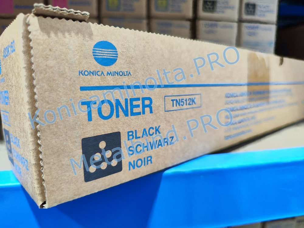 Тонер TN-512K Konica Minolta оригинальный черный A33K152