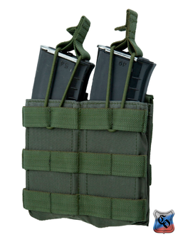 Подсумок SSO АКМ 2 MOLLE без клапана. Олива