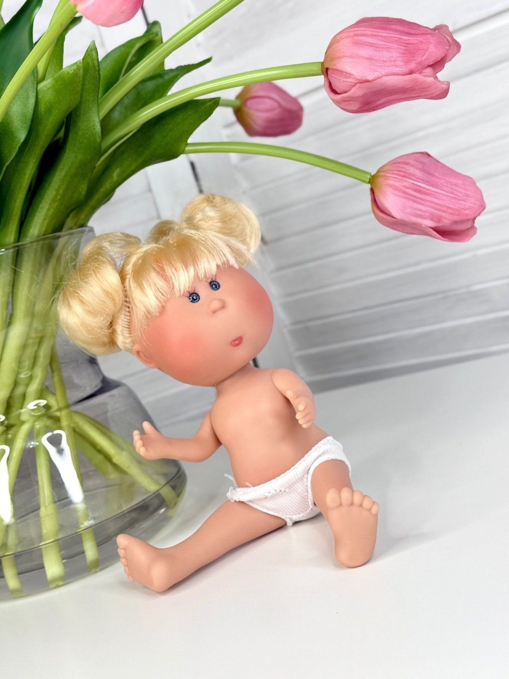 Кукла Nines виниловая 23см Little Mia без одежды (3199W27)