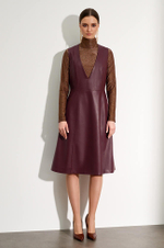 51412 Платье женское (бордо)