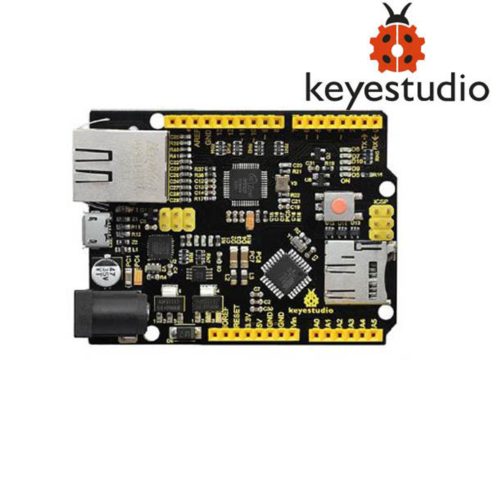Плата W5500 ETHERNET - Keyestudio