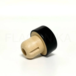 Пробка камю 18,5 мм (R) Т-образная Черная Глянцевая