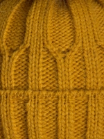 Шапка зимняя для мальчика на завязках и снуд