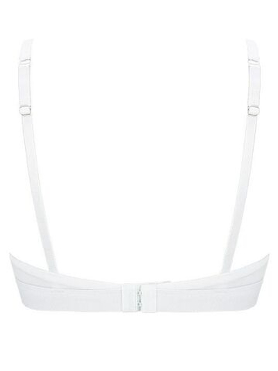 Бюстгальтер-топ с мягкими двухслойными чашками (Размер: 1B) (Цвет: белый)