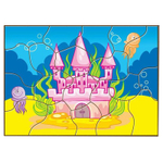 Головоломка"Пятна. Морской замок"