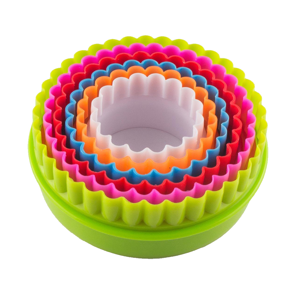 Набор вырубок для пряников "Круг" 6шт