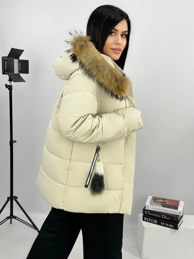 Пуховик зимний 2867-4 Fabrika