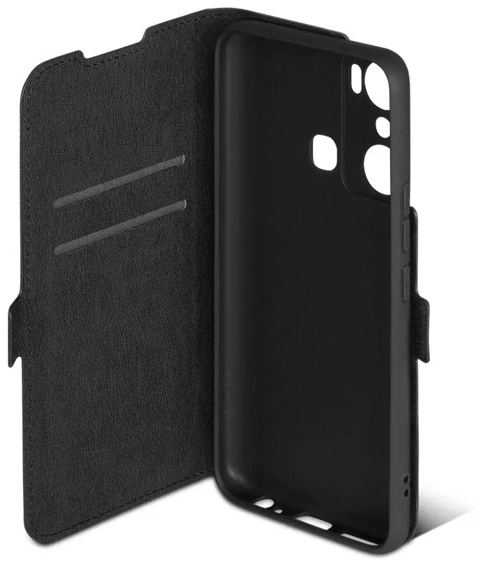 Чехол с флипом для Infinix Hot 20i DF (black)