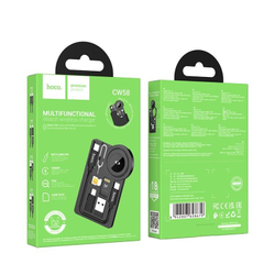 Беспроводное зарядное устройство Hoco CW58 для Apple Watch, набор с кабелем Type-C 60W и адаптерами