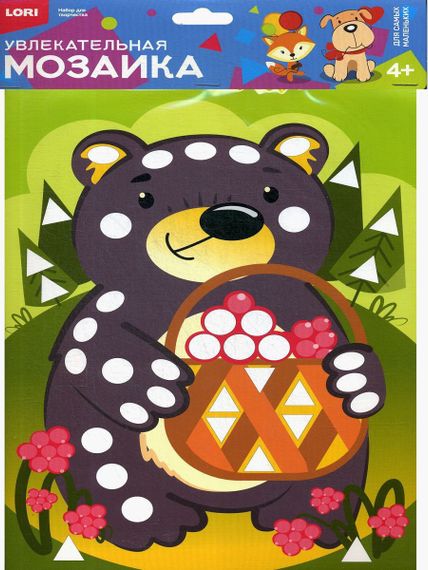 Mozaika Lori Ayı balası Км-015