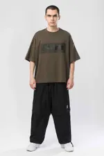 Футболка Codered Wide T Bent Grid Box болотная