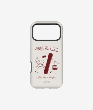 Чехол BOARD CLUB (красный) для iPhone