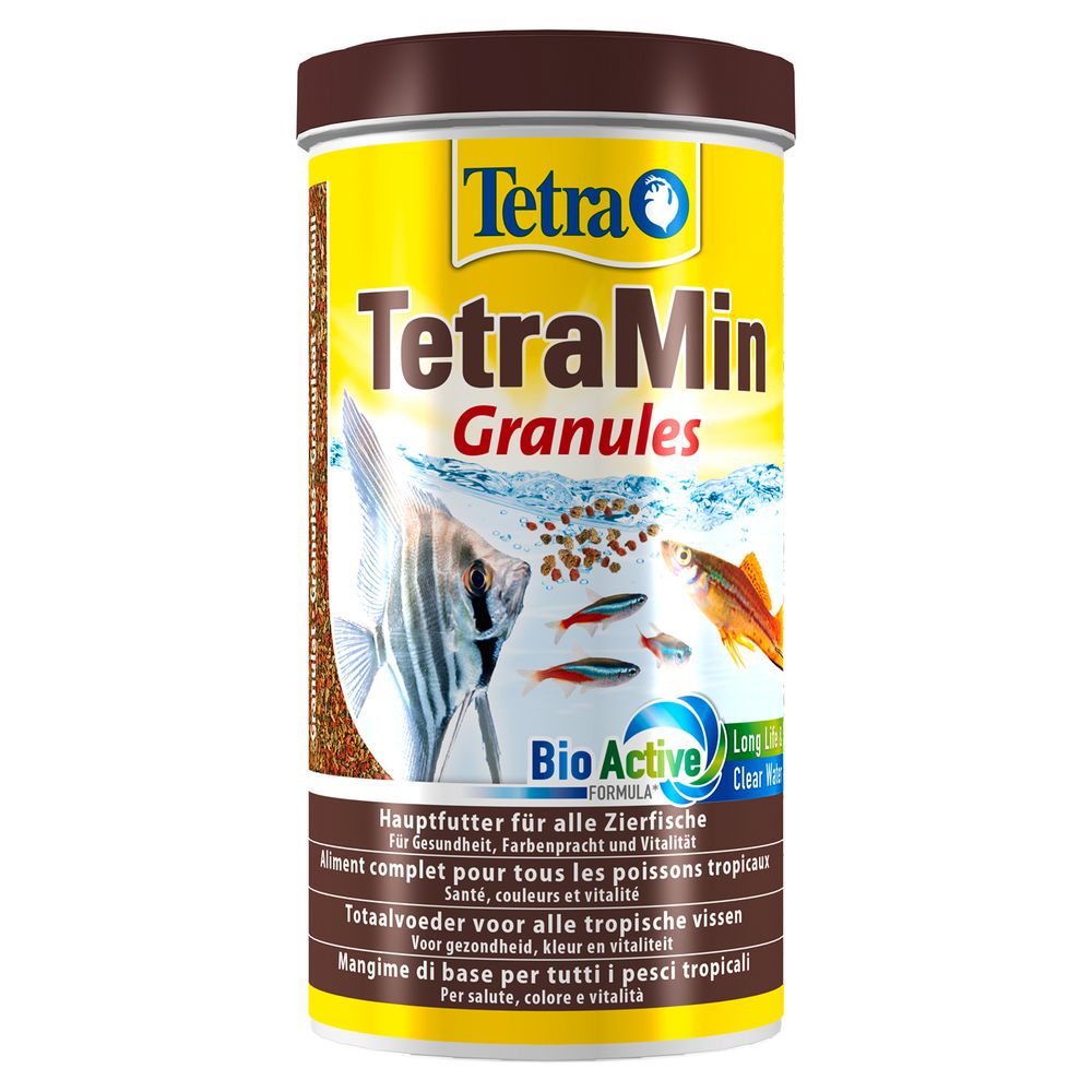 Tetra Min Granules корм для всех видов рыб в гранулах 1 л