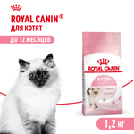 Royal Canin Kitten Киттен Корм сухой сбалансированный для котят в период второй фазы роста до 12 месяцев 1,2кг